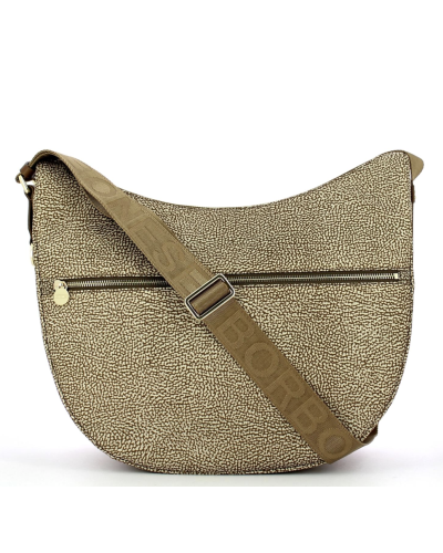 MEZZALUNA GRANDE CON ZIP ESTERNA