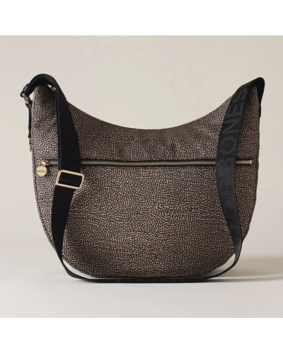 MEZZALUNA GRANDE CON ZIP ESTERNA