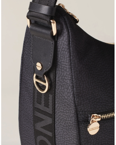 MEZZALUNA GRANDE CON ZIP ESTERNA