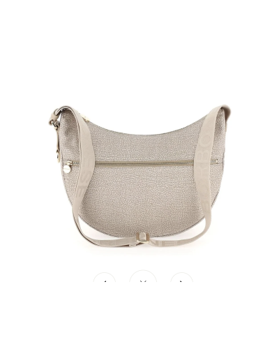 MEZZALUNA GRANDE CON ZIP ESTERNA