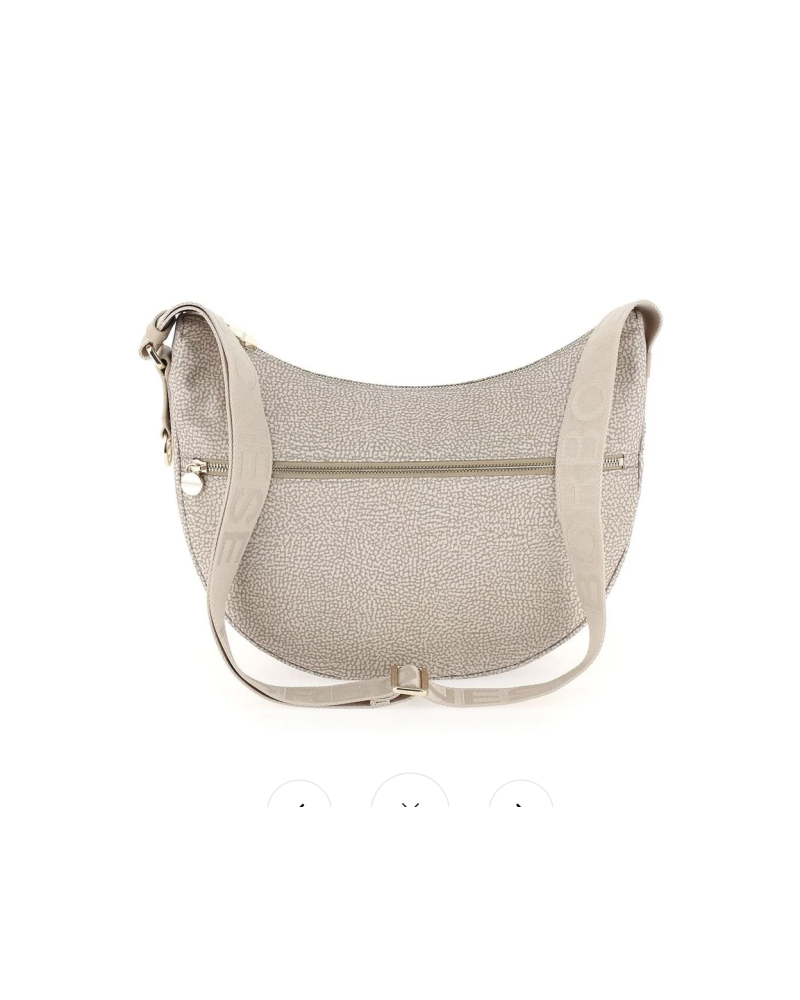 MEZZALUNA GRANDE CON ZIP ESTERNA