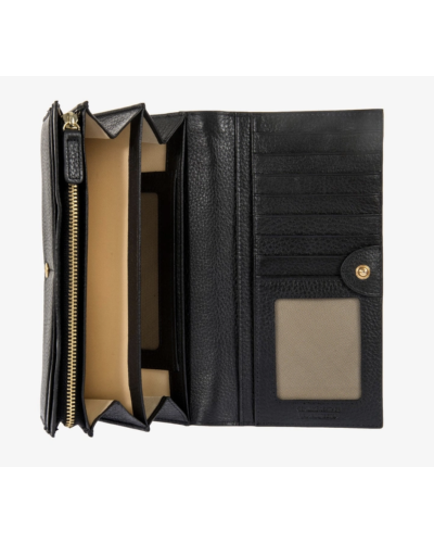 PORTAFOGLIO CON PATTA E ZIP ESTERNA