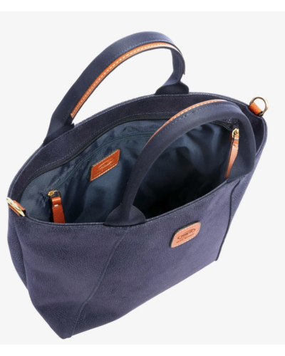 SHOPPING PICCOLA CON MANICI E TRACOLLA