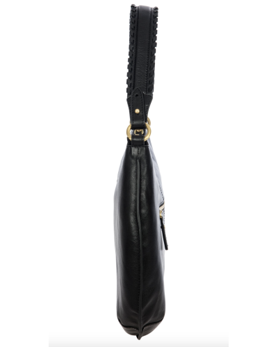 HOBO BAG CON TASCA ESTERNA E TRACOLLA