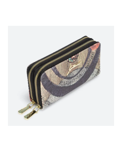 PORTAFOGLIO ZIP AROUND DOPPIO