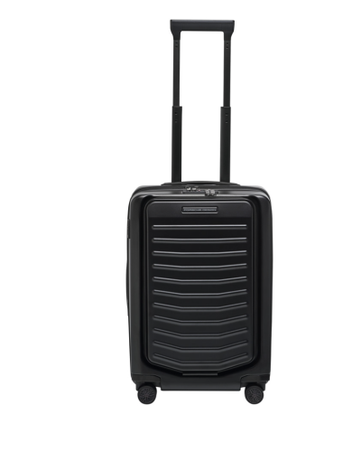 TROLLEY PICCOLO 4 RUOTE CON TASCA ESTERNA CM 38*55*23/27