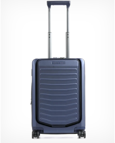 TROLLEY PICCOLO 4 RUOTE CON TASCA ESTERNA CM 38*55*23/27