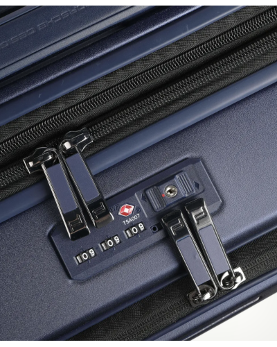 TROLLEY PICCOLO 4 RUOTE CON TASCA ESTERNA CM 38*55*23/27