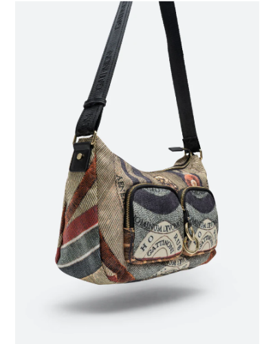 TRACOLLA CON DUE TASCHE