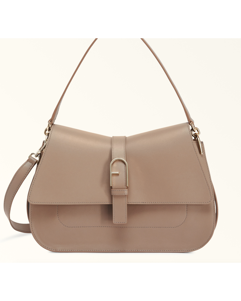 BORSA A SPALLA CON PATTA E TRACOLLA