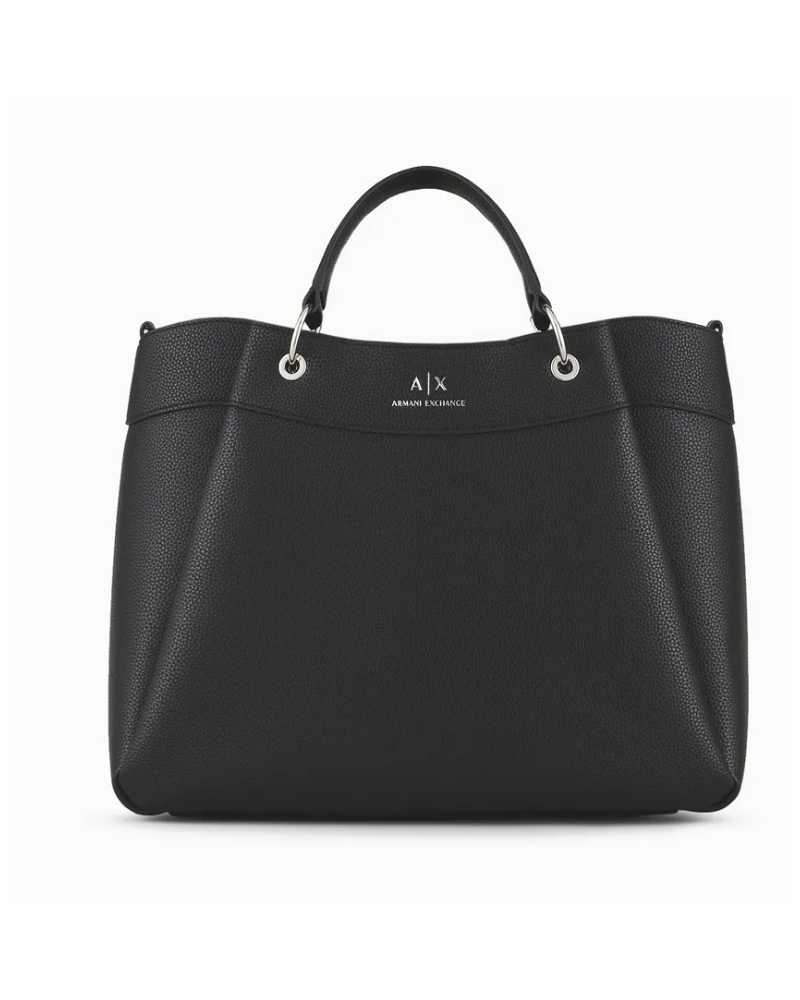 BORSA GRANDE DUE MANICI CON TRACOLLA