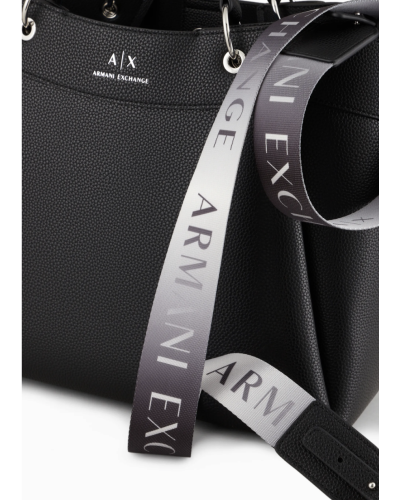 BORSA GRANDE DUE MANICI CON TRACOLLA