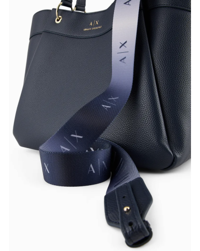 BORSA GRANDE DUE MANICI CON TRACOLLA