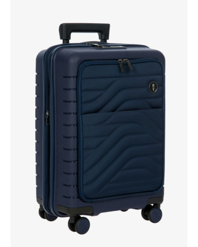 TROLLEY PICCOLO 4 RUOTE ESPANDIBILE CON TASCA ESTERNA CM 37*55*24/28