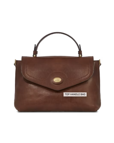 BORSA UN MANICO CON PATTA E TRACOLLA