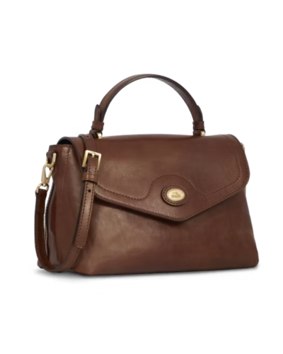 BORSA UN MANICO CON PATTA E TRACOLLA