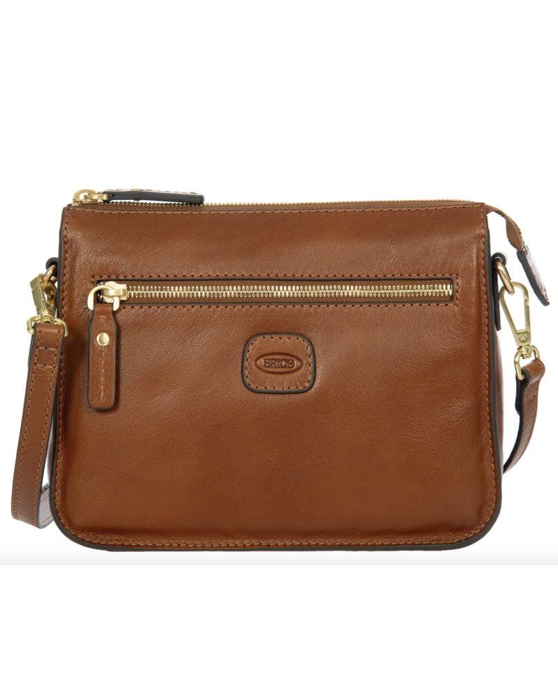 TRACOLLA PIATTA CON ZIP ESTERNA