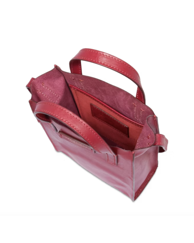 BORSA DUE MANICI PICCOLA CON TRACOLLA CM 15,5*21*5