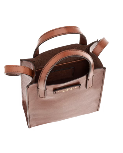 BORSA DUE MANICI PICCOLA CON TRACOLLA CM 15,5*21*5