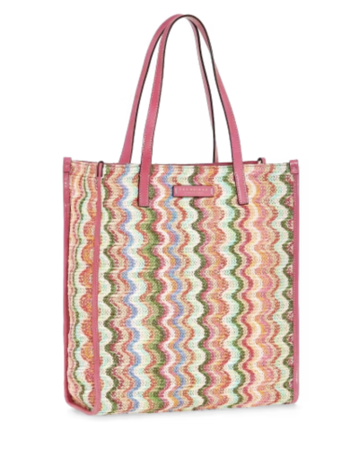 SHOPPER VERTICALE IN RAFFIA CM 33*37*10