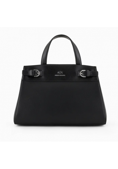BORSA GRANDE DUE MANICI CON TRACOLLA