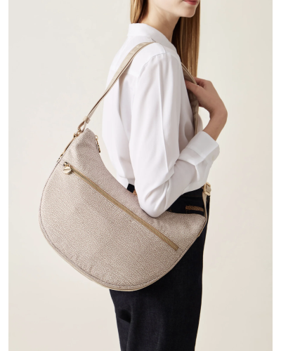 LUNA BAG MIDDLE CM 30*32*12 CON ZIP ESTERNA