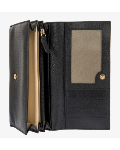 PORTAFOGLIO CON DOPPIA PATTA CM 18*10*4