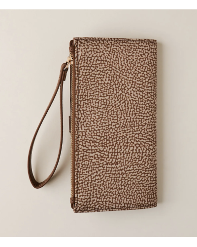 PORTAFOGLIO CON ZIP E PORTA TELEFONO