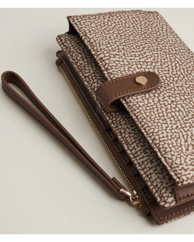 PORTAFOGLIO CON ZIP E PORTA TELEFONO