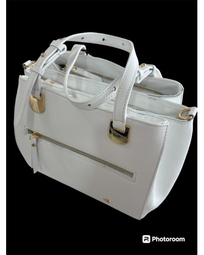 BORSA DUE MANICI 3 SOFFIETTI  CON TRACOLLA