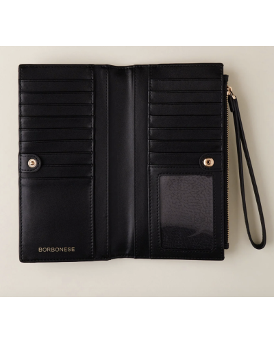 PORTAFOGLIO CON ZIP E PORTA TELEFONO