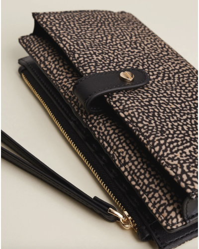 PORTAFOGLIO CON ZIP E PORTA TELEFONO