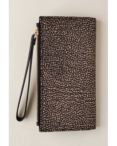 PORTAFOGLIO CON ZIP E PORTA TELEFONO