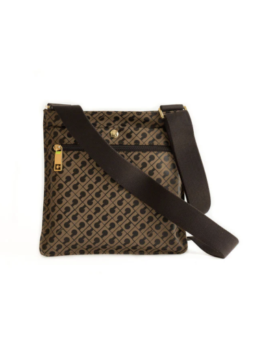 TRACOLLA PIATTA CON TASCHE ESTERNE