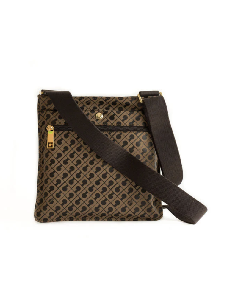 TRACOLLA PIATTA CON TASCHE ESTERNE