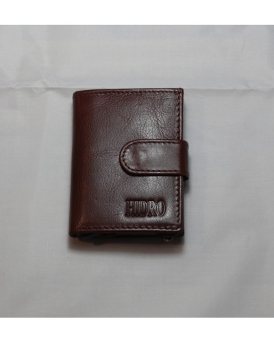 MINI WALLET CON ZIP ESTERNA