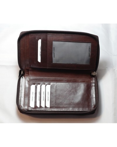 PORTAFOGLIO ZIP AROUND DOPPIO