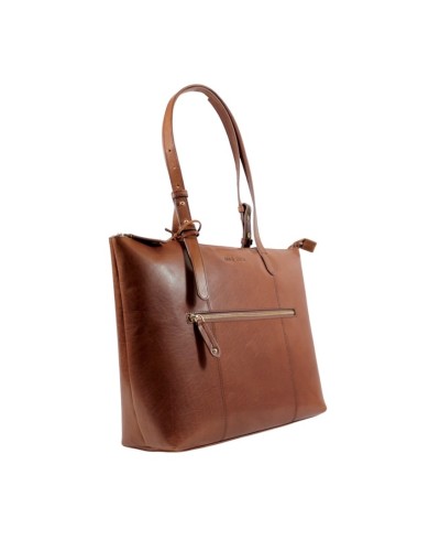 SHOPPING GRANDE CON MANICI REGOLABILI E ZIP ESTERNA