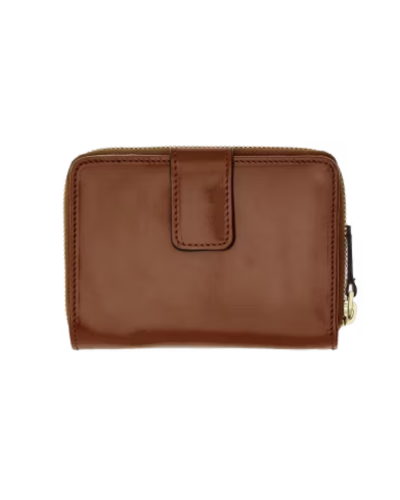 PORTAFOGLIO PICCOLO CON ZIP E PATTA